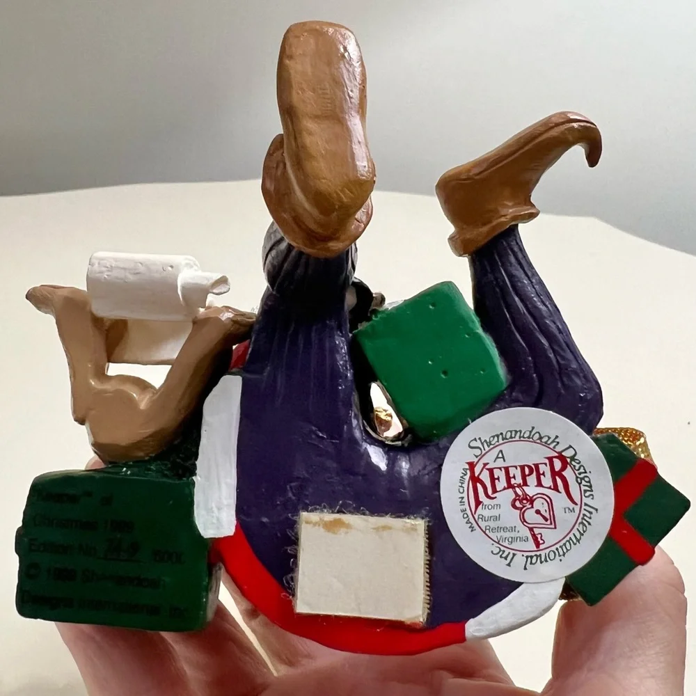 Like New Vintage Shenandoah The Keeper of Christmas 1999 Collectors Keepsakes